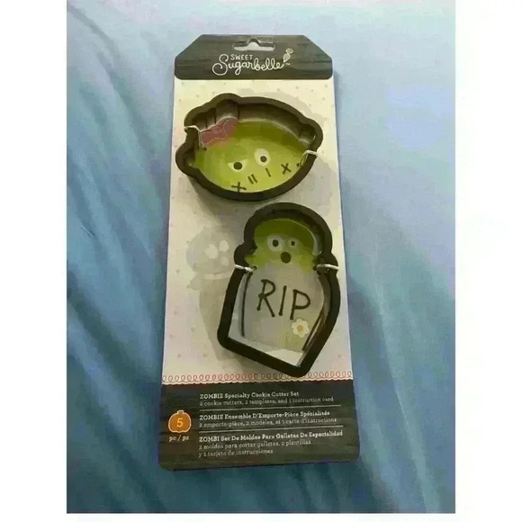 Sweet Sugarbelle ZOMBIE Specialty Cookie Cutter set 5 pc - Picture 1 of 2